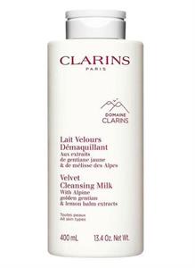CLARINS VISO LAIT VELOURS DEMAQUILLANT GENTIANE 400ML