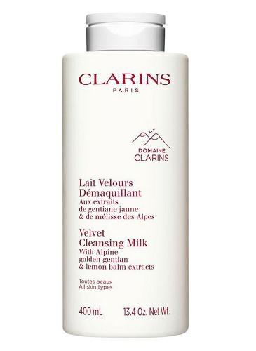 CLARINS VISO LAIT VELOURS DEMAQUILLANT GENTIANE 400ML
