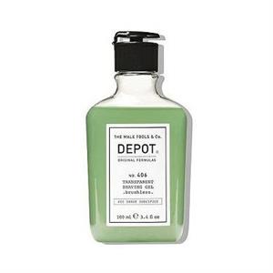 DEPOT 406 TRANSPARENT SHAVING GEL BRUSHLESS 200ML