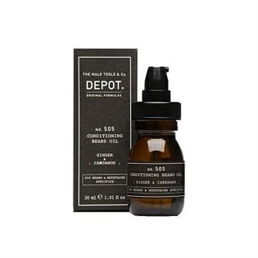 DEPOT 505 CONDITIONING BEARD OIL GINGER&CARDOMOM 30ML