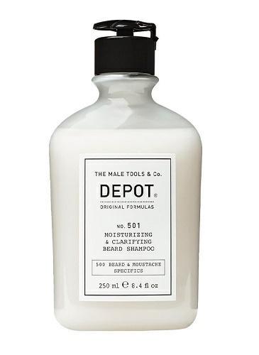 DEPOT 501 MOISTURIZING&CLARIFYING BEARD SHAMPOO 250ML
