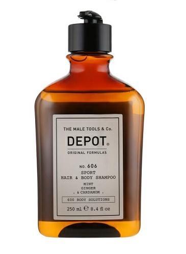 DEPOT 606 SPORT HAIR & BODY SHAMPOO 250ML