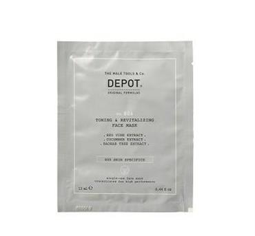 DEPOT 806 TONING&REVITALIZING FACE MASK 12PZ