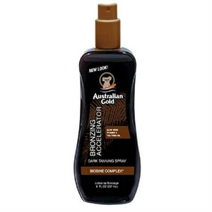 AUSTRALIAN GOLD BRONZING ACCELERAT DARK TANNING SPRAY GEL 237ML