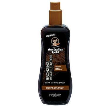 AUSTRALIAN GOLD BRONZING ACCELERAT DARK TANNING SPRAY GEL 237ML