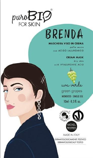 PUROBIO MASK BRENDA MASCHERA CREMA P/S UVA 03 10ML