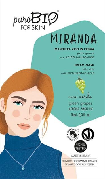 PUROBIO MASK MIRANDA MASCHERA CREMA P/G UVA 06 10ML