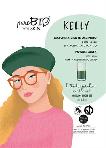 PUROBIO MASK KELLY MASCHERA PEEL OFF P/S SPIRULINA 09 13G