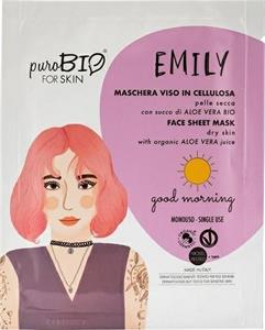 PUROBIO MASK EMILY MASCHERA IN TESSUTO P/S GOOD MORNING