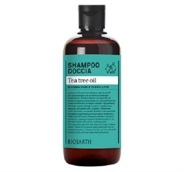 BIOEARTH FAMILY TEA TREE OIL SHAMPOO DOCCIA 500ML