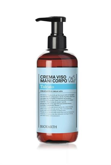 BIOEARTH FAMILY TALCATO CREMA VISO MANI CORPO 500 ML