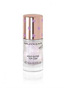 NAJ-OLEARI FLYING BEAUTY HOLO GLITTER TOP COAT