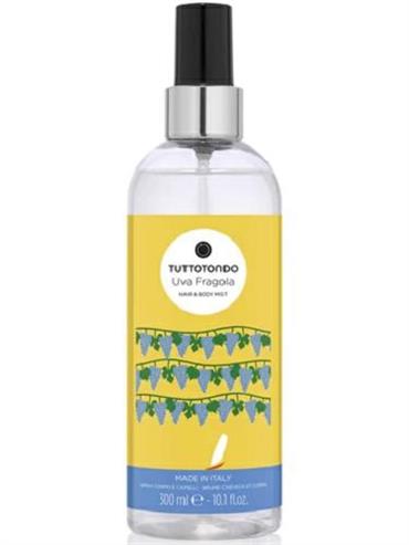 TUTTOTONDO Uva Fragola Hair & Body Mist Spray 300 ml