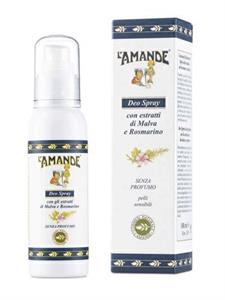 L'AMANDE MARSEILLE DEO SPRAY MALVA E ROSMARINO 100ML