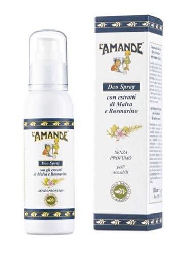 L'AMANDE MARSEILLE DEO SPRAY MALVA E ROSMARINO 100ML