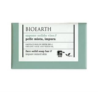 BIOEARTH SAPONE SOLIDO VISO PELLE MISTA 150G