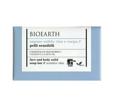 BIOEARTH SAPONE SOLIDO VISO&CORPO PELLI SENSIBILI 150G
