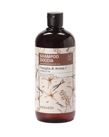 BIOEARTH FAMILY VANIGLIA & AVENA SHAMPOO DOCCIA 500ML