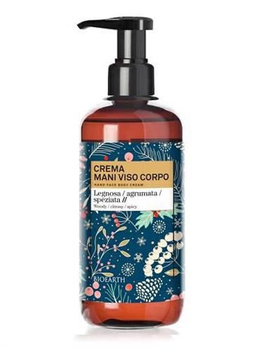 BIOEARTH FAMILY LEGNOSO E SPEZIATA CREMA MANI VISO CORPO 500ML