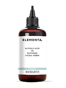 BIOEARTH ELEMENTA GLYCOLID ACID 7% BUFFERED FACIAL TONER 200ML