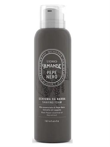 L'AMANDE Pepe Nero Schiuma Da Barba 200 ml