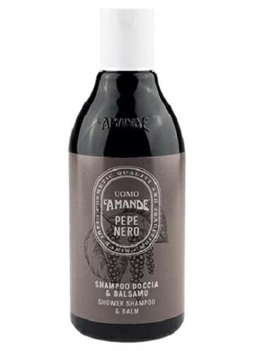 L'AMANDE Pepe Nero Shampo Doccia & Balsamo 250 ml