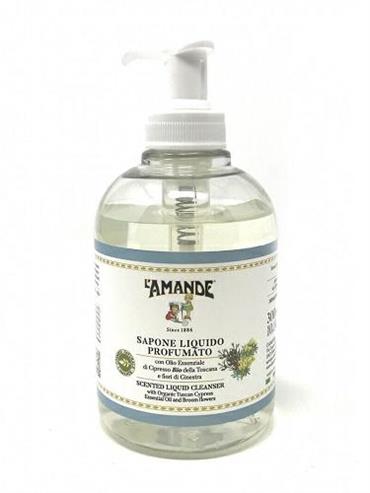 L'AMANDE TOSCANA CIPRESSO E GINESTRA SAPONE LIQUIDO 300ML