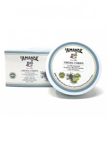 L'AMANDE TOSCANA CIPRESSO E GINESTRA CREMA CORPO 200ML
