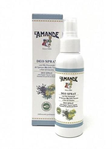L'AMANDE TOSCANA CIPRESSO E GINESTRA DEO SPRAY 100ML