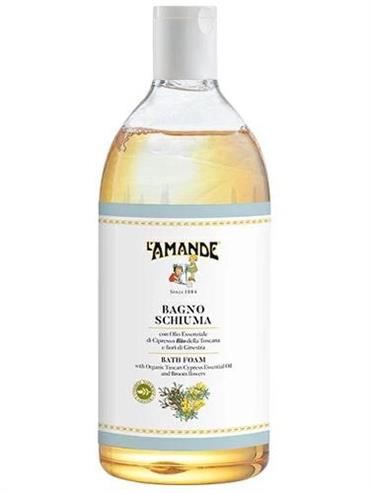 L'AMANDE TOSCANA CIPRESSO E GINESTRA BAGNOSCHIUMA 500ML