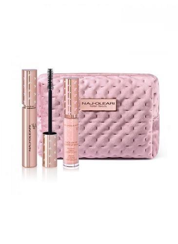 NAJ-OLEARI CLICK ON ME MASCARA + CLICK ON ME GLASSY LIP BALM