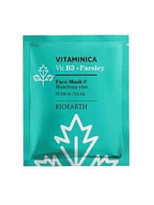 BIOEARTH VITAMINICA PURE & CLEAR MASCHERA VISO MONOUSO 15ML