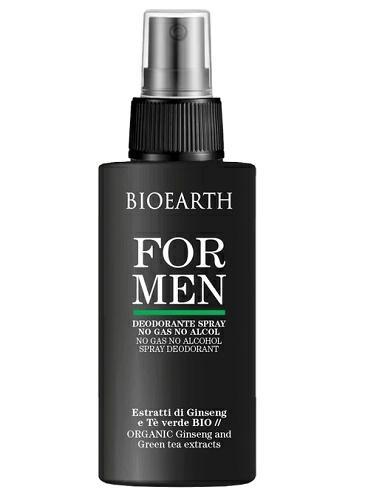 BIOEARTH FOR MEN DEODORANTE SPRAY NO GAS 100ML