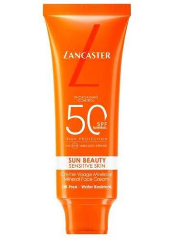 Lancaster Sun Beauty Sens Skin Mineral Face Cream SPF50 50 ml