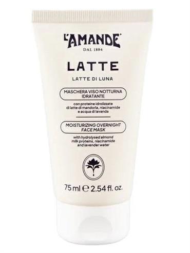 L'AMANDE Latte Latte di Luna Maschera Viso Notturna 75 ml