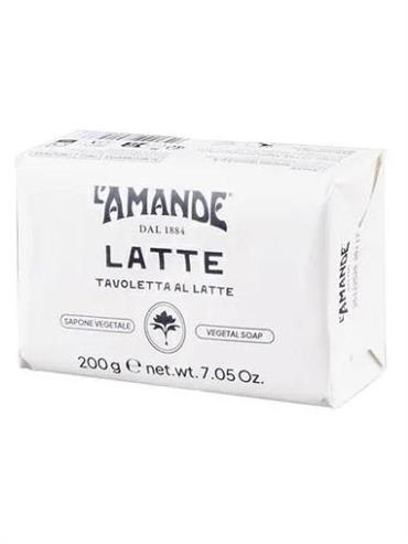 L'AMANDE Latte Tavoletta al Latte Sapone Solido 200 g