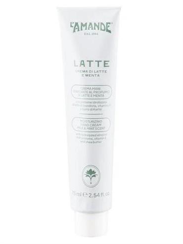 L'AMANDE Latte Latte e Menta Crema Mani 75 ml