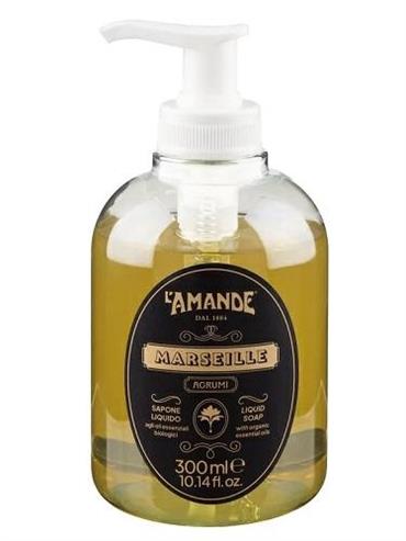 L'AMANDE Marseille Agrumi Sapone Liquido 300 ml
