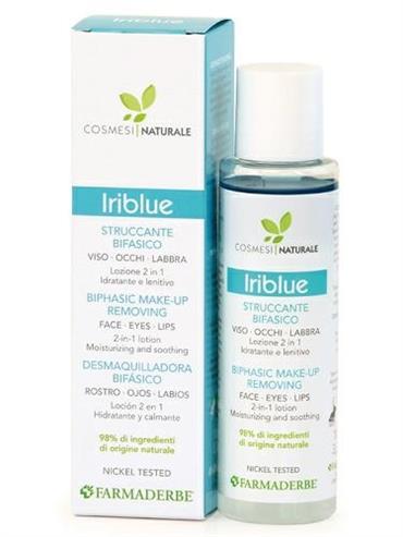 FARMADERBE Iriblue Struccante Occhi Bifasico 100 ml