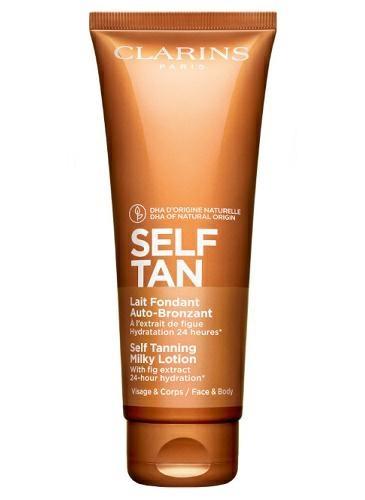 CLARINS SOLAIRE VISO/CORPO LAIT FONDANT AUTO-BRONZANTE 125ML