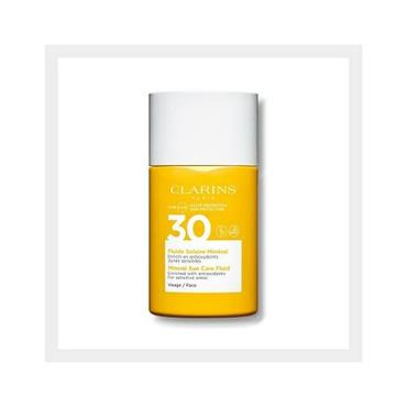 CLARINS SOLAIRE VISO FLUIDE MINERAL SPF30 30ML