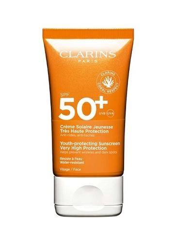 CLARINS SOLAIRE VISO CREME JEUNESSE SPF50+ 50ML